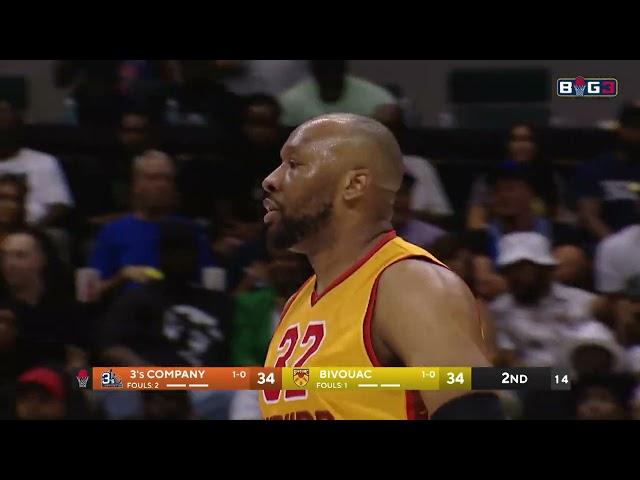 2024 BIG3 Week 2 Highlights | Bivouac vs. 3's Company