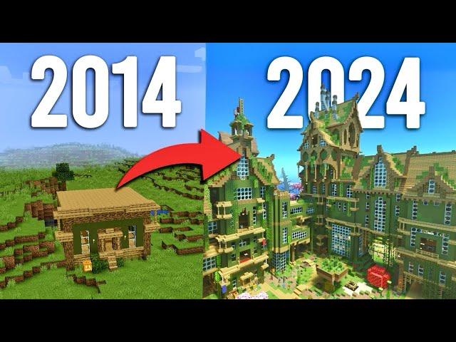 10 Years In The Same Minecraft World! (WORLD TOUR) - Ep.600