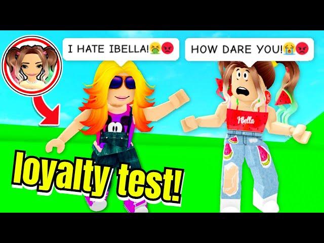 I Pretended to be an IBella HATER..in front of FANS! (Loyalty Test)