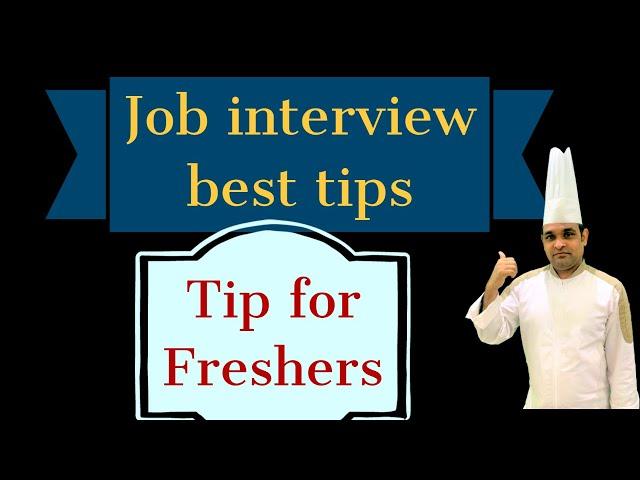 Interview  tips for Freshers in hindi / Tip for Freshers before Hotel job Interview