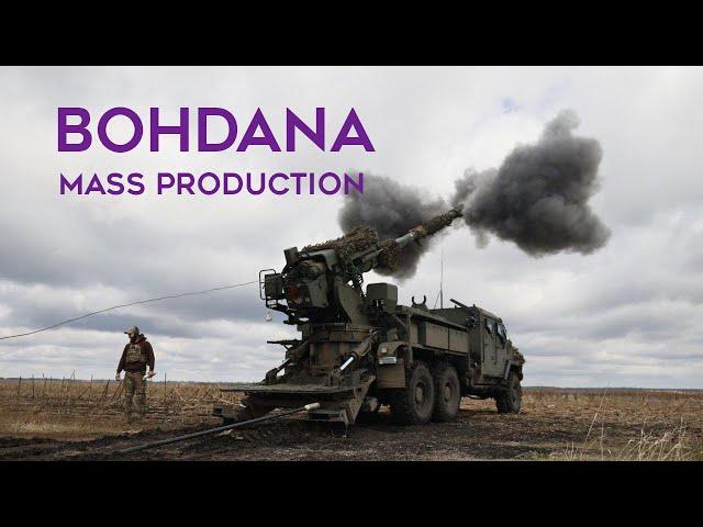 2S22 Bohdana Joined The Ukrainian Army - Kiev's Surprising SPH Production Capacity
