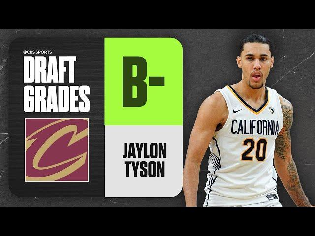 Jaylon Tyson Selected No. 20 Overall by Cleveland Cavaliers | 2024 NBA Draft Grades | CBS Sports
