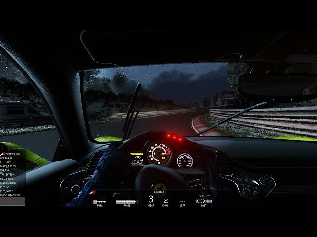 Assetto Corsa - Sol 2, Custom Shaders Patch Rain FX - Thunder, Rain, Lighting Madness!!!