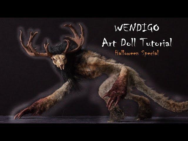 Halloween Special Monster Art Doll Tutorial