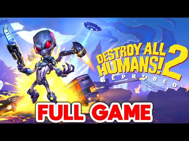 Destroy All Humans 2 Reprobed - Full Game Walkthrough Gameplay