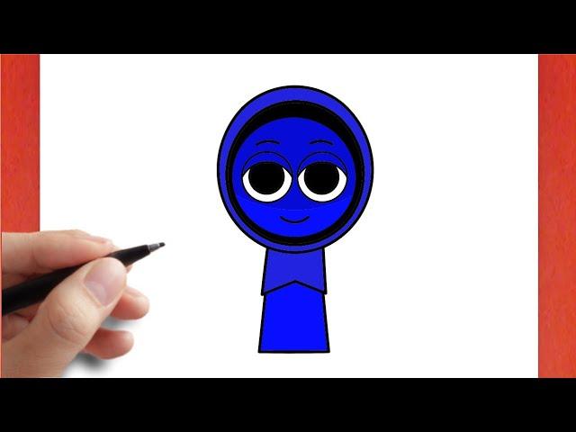 How to draw JEVIN FROM INCREDIBOX SPRUNKI