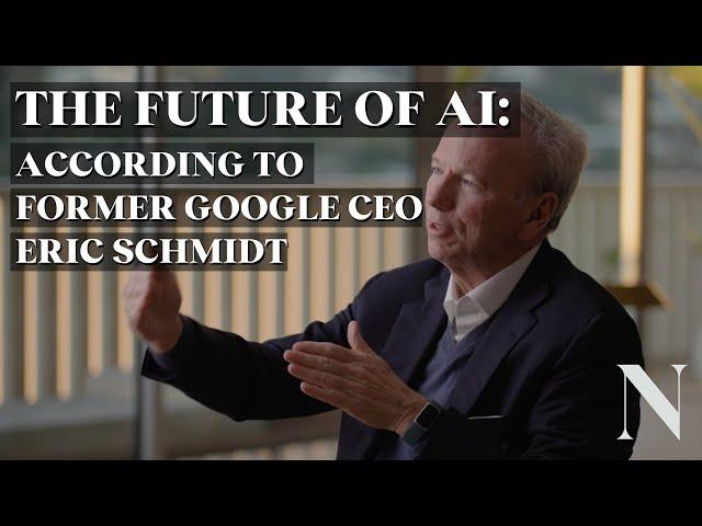 The Future Of AI, According To Former Google CEO Eric Schmidt