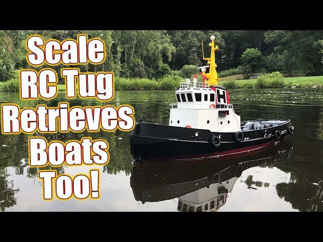 Ultimate Retrieval Boat! ProBoat Horizon Harbor 30-Inch Tug RTR RC Boat | RC Driver