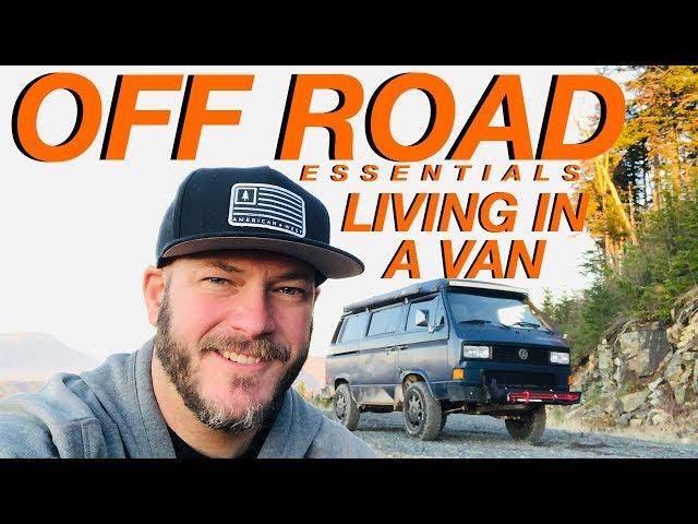 Living The Van Life - Off Road Living In a Van