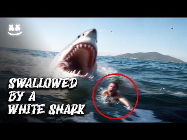 What If You Get Swallowed by a White Shark? How to Survive After Being Swallowed by This Predator?