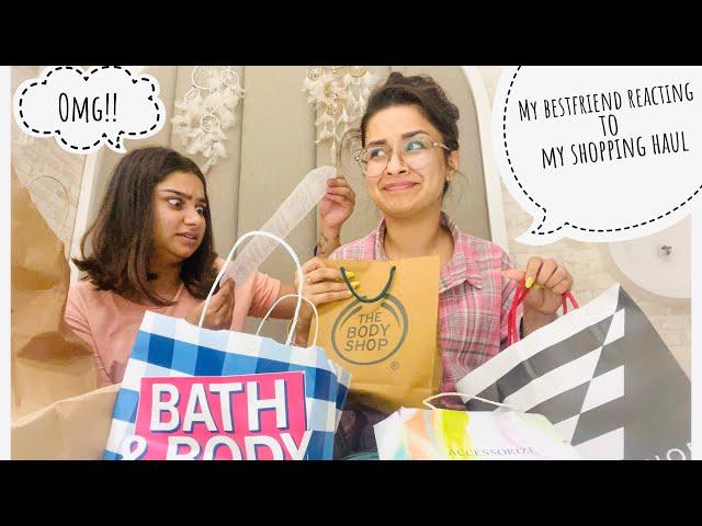 My first ever shopping haul with my BFF | Avneet Kaur | Shopping