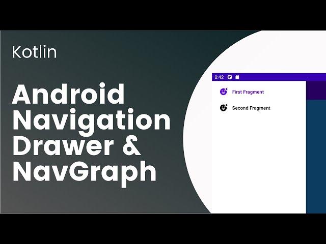 Add Navigation Drawer with Navigation component || Kotlin Android Development tutorial