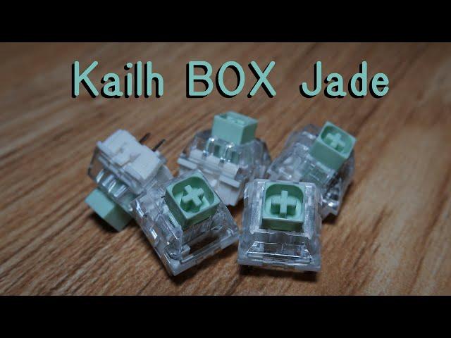 Kailh BOX Jade review | A Top Tier Clicky Switch