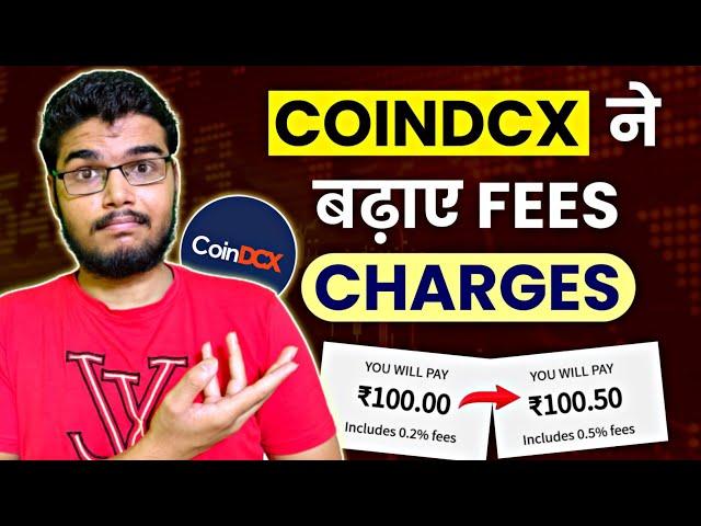 CoinDCX 0.2% to 0.5% Fees REALITY | CoinDCX fees and charges | Rakmo Sharma