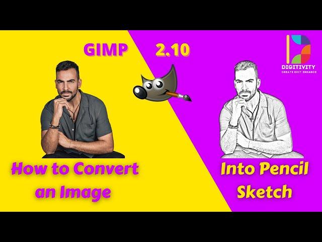 How To Turn A Photo Into Sketch In GIMP | Create Pencil Sketch Effect In GIMP 2.10 (2021)