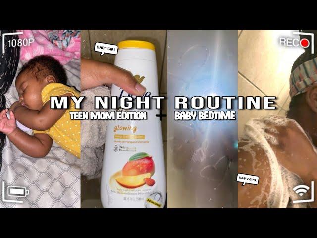 REALISTIC TEEN MOM NIGHT ROUTINE:) || Veronica Bra’anna