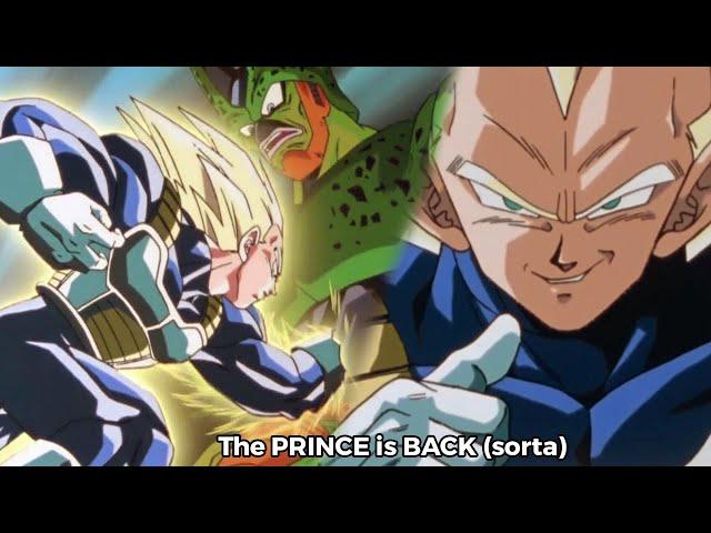 Why Vegeta is HIM semi perfect Cell gets VIOLATED