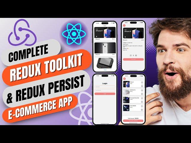 Redux Toolkit In React Native: Complete Guide With Redux Persist | For Beginners | Mr DevGeek