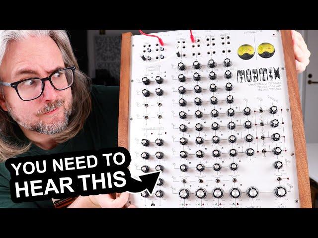 This mixer is crazy! // Finegear MODMIX experimental performance mixer (and its a synth too!)