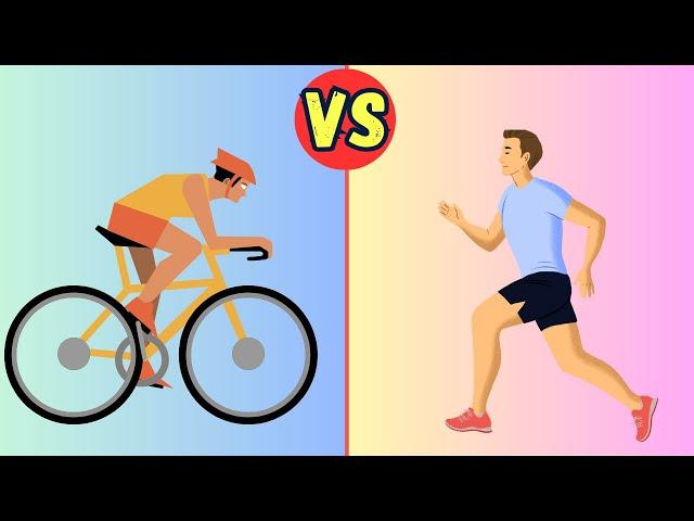 Running vs Cycling - Which is BETTER?