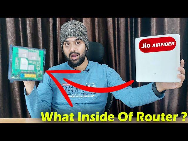 What Inside Of Jio AirFiber Router | WiFi 6 Technology Router | Jio Router Circuit Board | AirFiber