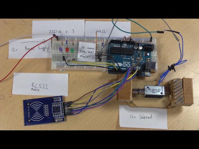 DIY RFID Smart Lock with Arduino