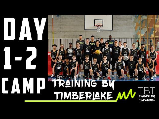 Day 1-2 of Training by Timberlake Basketball camp (INSIDE LOOK)