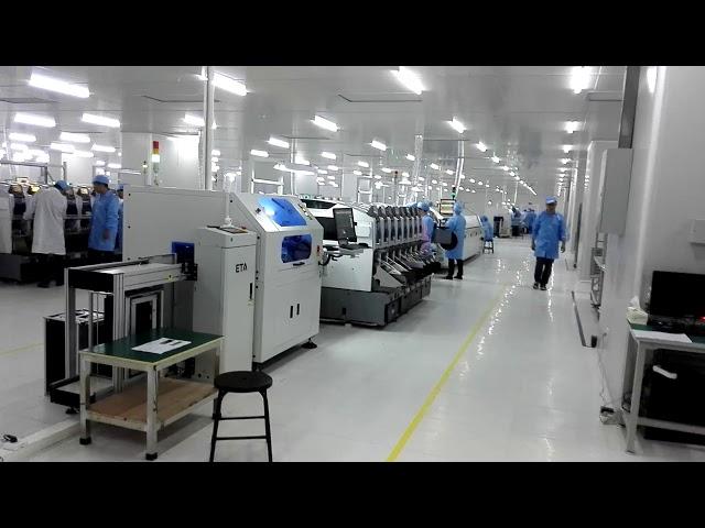 The I.C.T SMT Production Line Machines is in the Customer's Factory