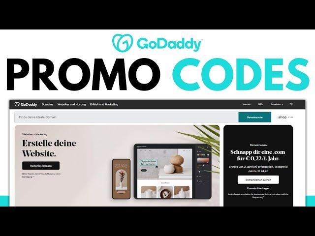 Best GoDaddy Promo Codes - TOP 3 PROMO CODES (2025)