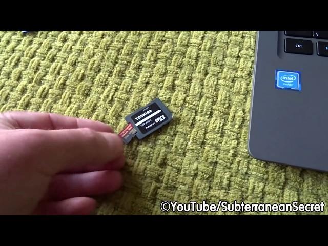 How to Use a MicroSD Card in a Normal SD Card Slot on a Laptop or Tablet