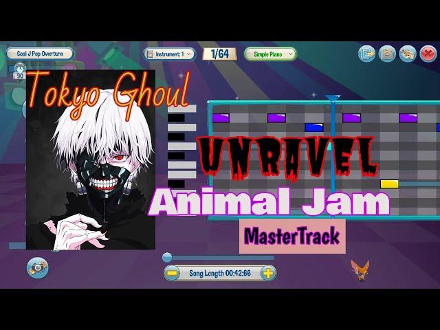 Unravel Tokyo Ghoul on Animal Jam Mastertrack