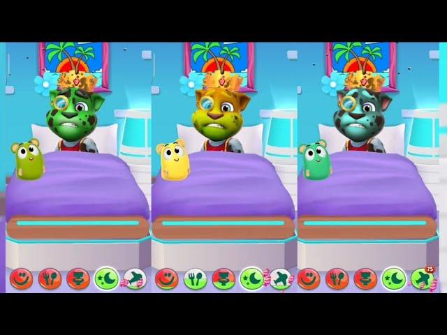 My Talking Tom 2 Vs My Talking Tom  3 Colors | fr tom