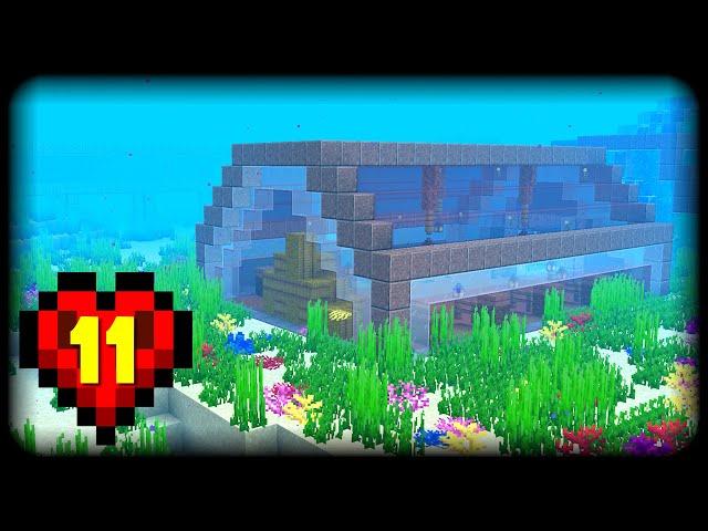 Underwater Luxury Barn in a Hardcore Minecraft Let's Play | Episode 11