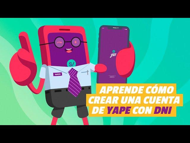 #yape | ¿Cómo crear una cuenta de #yape  con DNI?