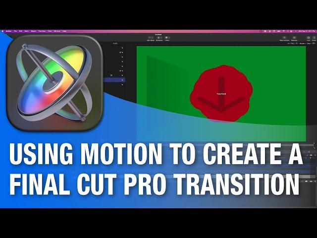 Apple Motion Tutorial on creating a Final Cut Pro Transition.