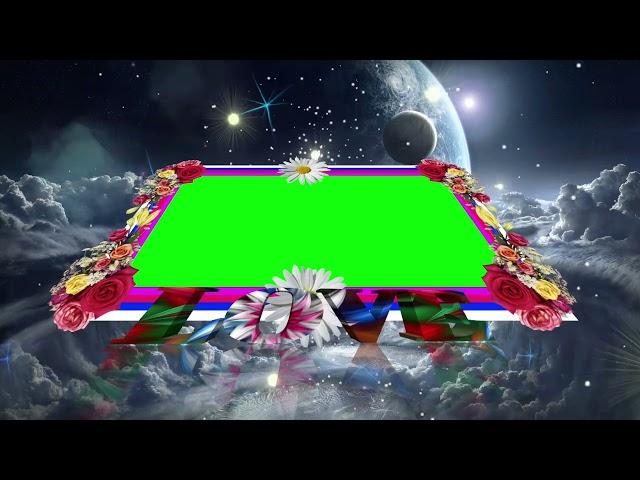 Wedding green screen effects background video template animation 279