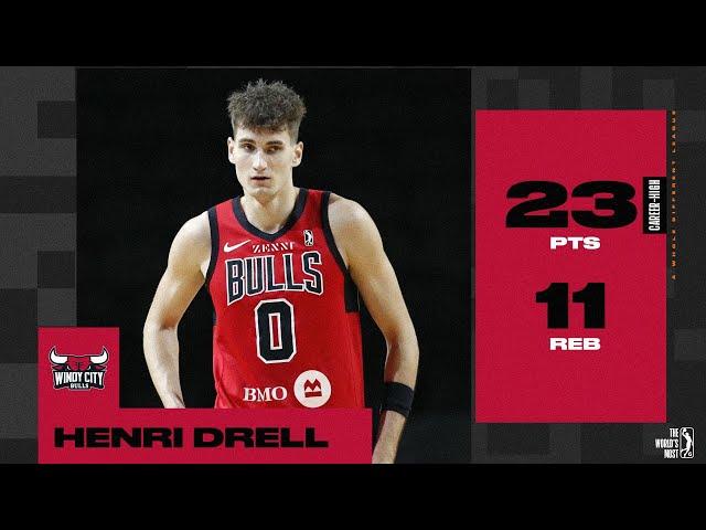 Henri Drell Scores Career-High 23 Points In Double-Double