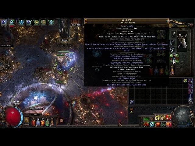 [3.19 PoE] Crafting Dex Stacker Siege Ballista Gloves + Boots