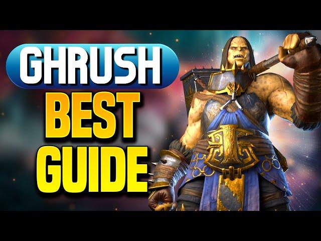 GHRUSH THE MANGLER | BEST BUILD FOR NUKES & HEALS!