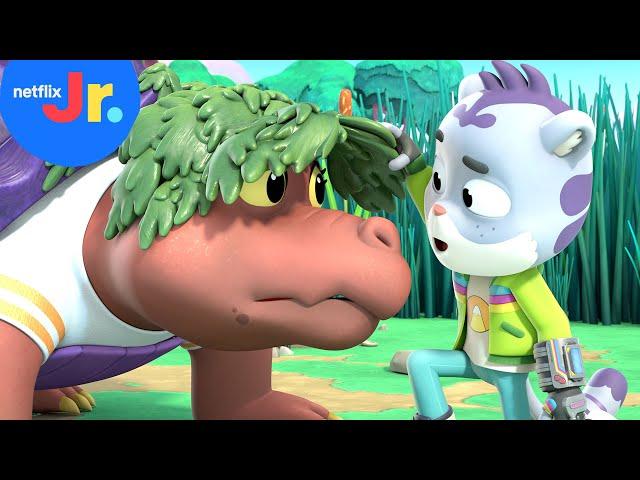 Lost Snapping Turtle's Hairy Situation ️ The Creature Cases | Netflix Jr