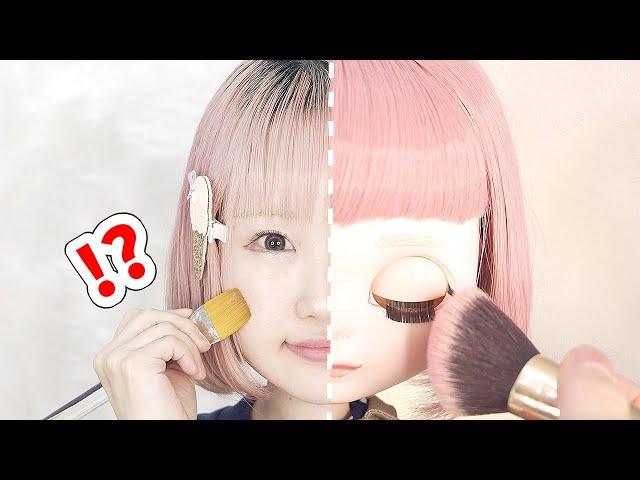 Turning myself into a $300 DOLL!? DOLL RE-MAKE