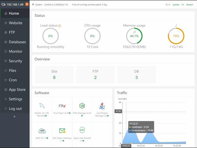 One Click Migration aaPanel Free and Open source Hosting Control Panel