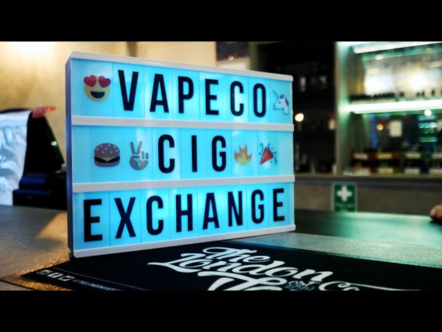 UK FIRST Cigarette Exchange Programme from The London Vape Co