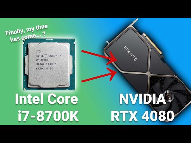 GeForce RTX 4080 with Core i7-8700K Benchmarks - How Much Bottleneck?