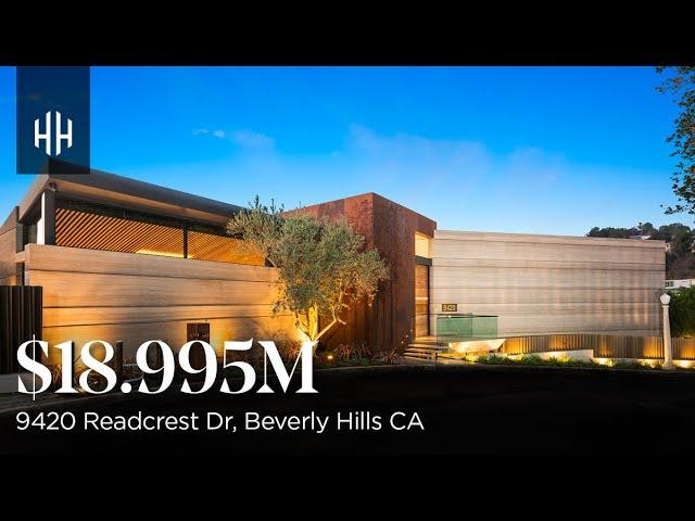 $18,995,000 | Beverly Hills Contemporary | 9420 Readcrest Dr