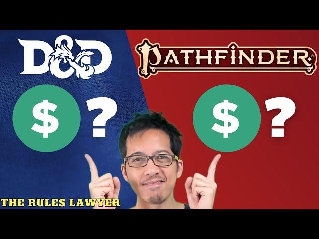 Lawyer compares cost of continuing D&D to Pathfinder and other RPGs (Rules Lawyer)