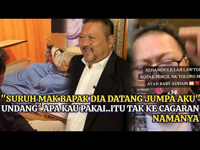 MAHU TUNTUT KEADILAN, IBU BAPA ARWAH MUHAMMAD ADHAM MIKAIL DILAP0R TERIMA BANTUAN PEGUAM TERKENAL