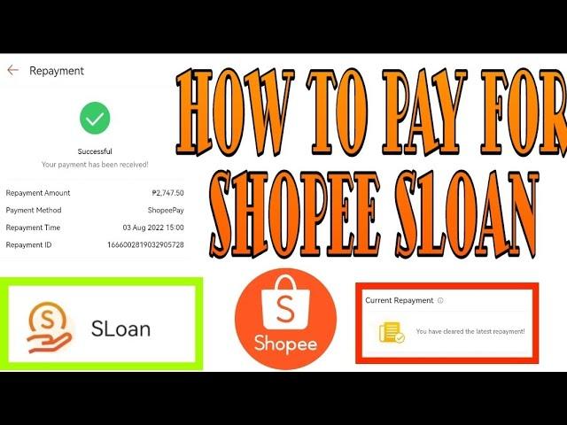 How To Pay for Shopee SLoan || Paano Magbayad sa SLoan || Shopee Finance