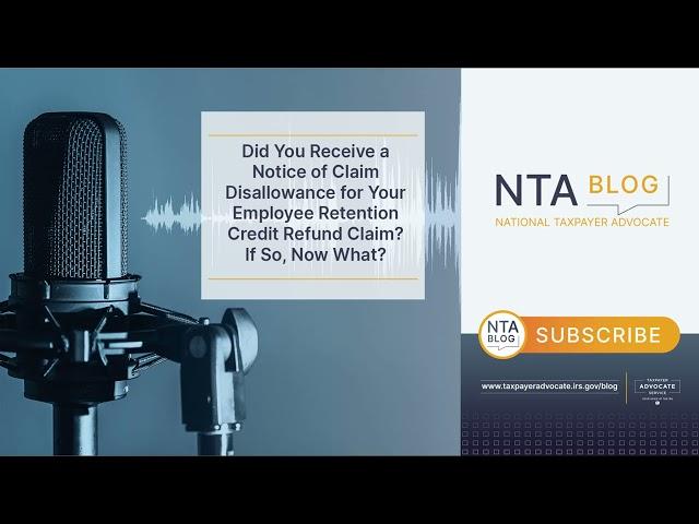 Did You Receive a Notice of Claim Disallowance for Your ERC Refund Claim? If So, Now What?