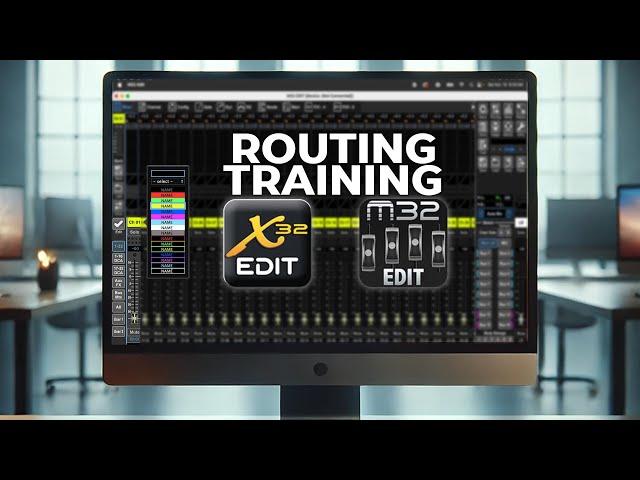 In Depth Routing Training X32-EDIT / M32-EDIT